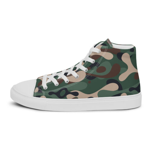 Men’s high top shoes camouflage collection