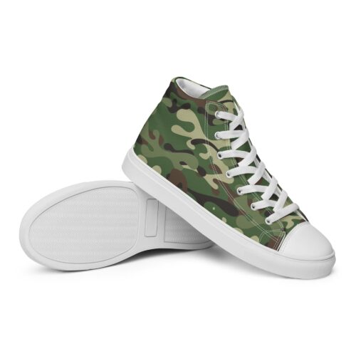 Men’s high-top shoes camouflage Dusty