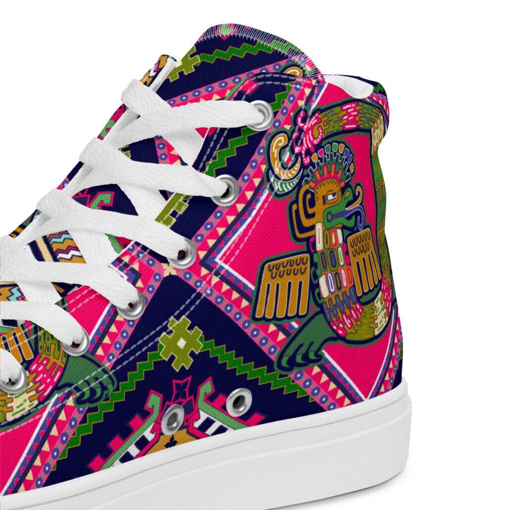 Women’s high top shoes Geometric