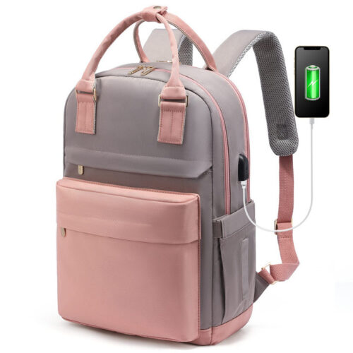 Stylish Girls' Travel Backpack – Spacious, Trendy & Laptop-Ready